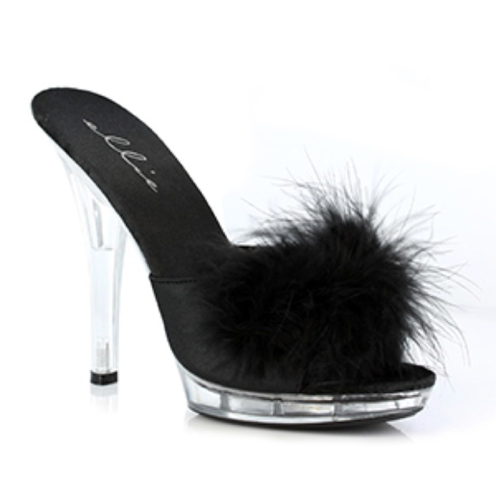 Ellie Shoes black size 7 5” heel